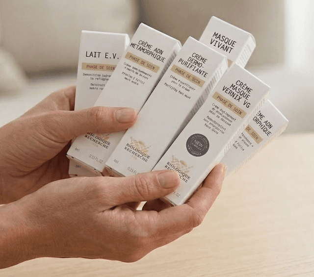 Curated skincare collection